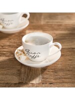 Riviera Maison Buon Caffè Cup & Saucer