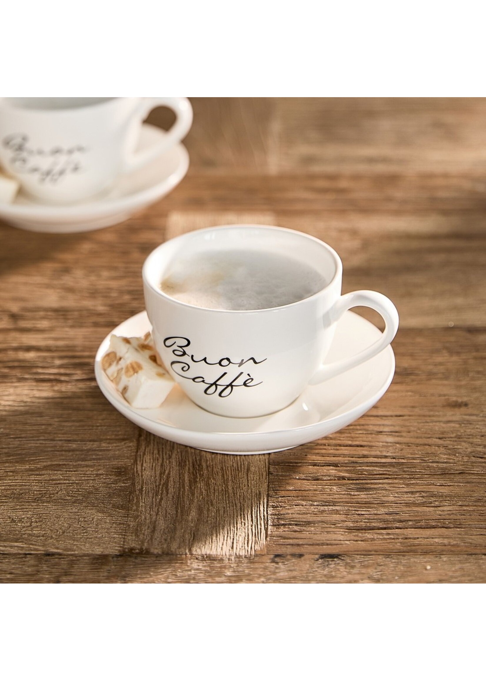 Riviera Maison Buon Caffè Cup & Saucer