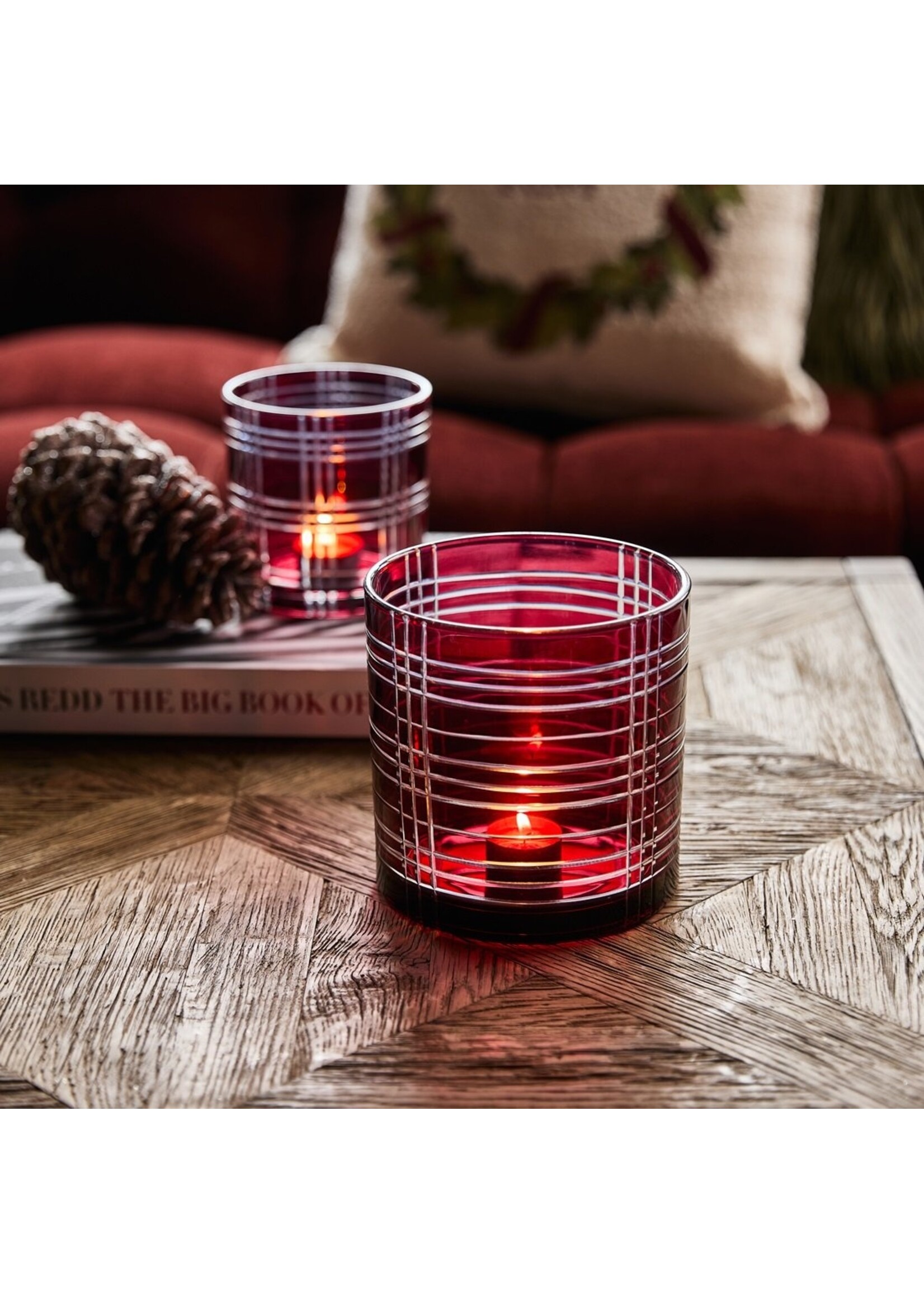 Riviera Maison Tartan Votive M