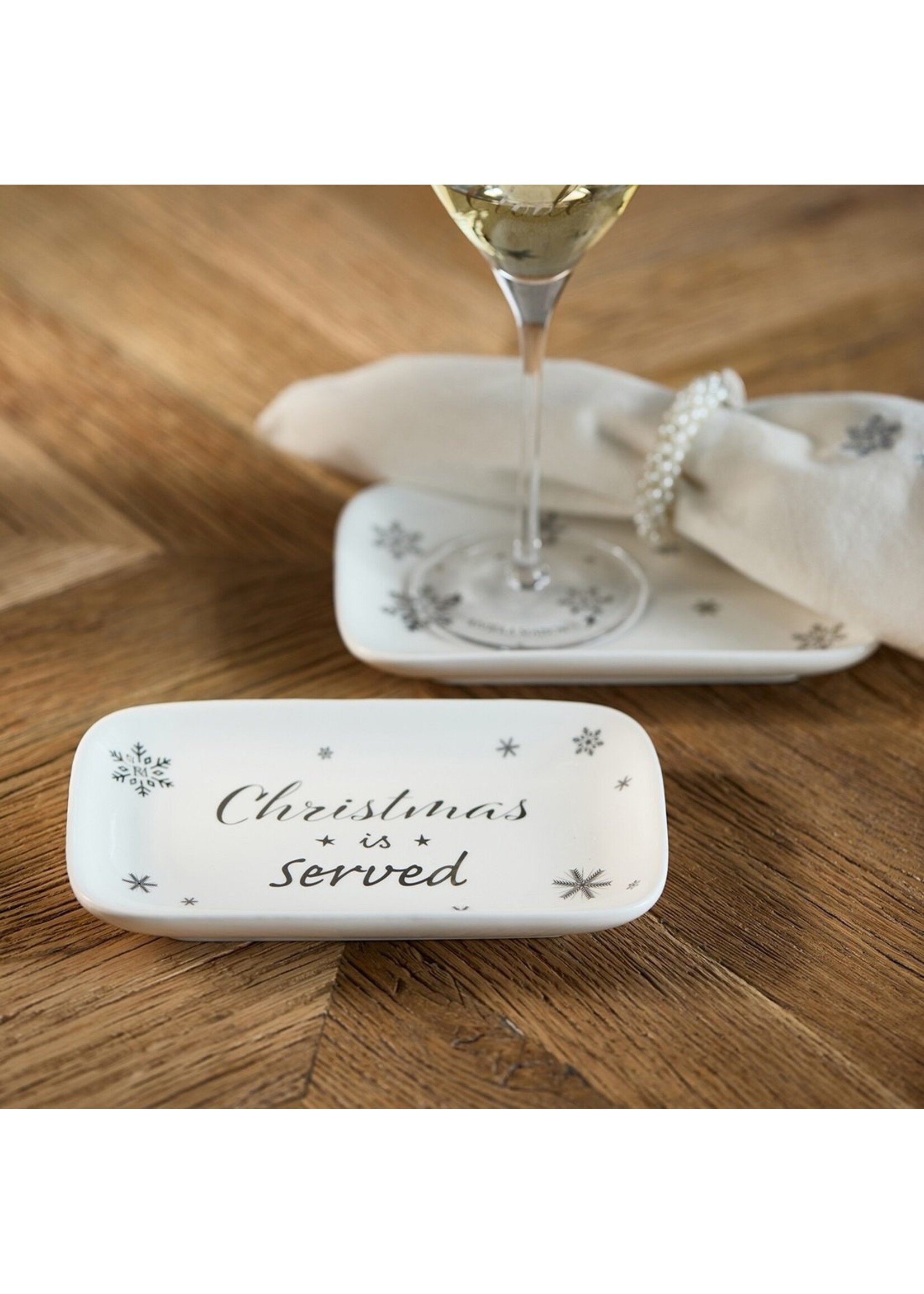 Christmas Is Served Amuse Plate2pcs