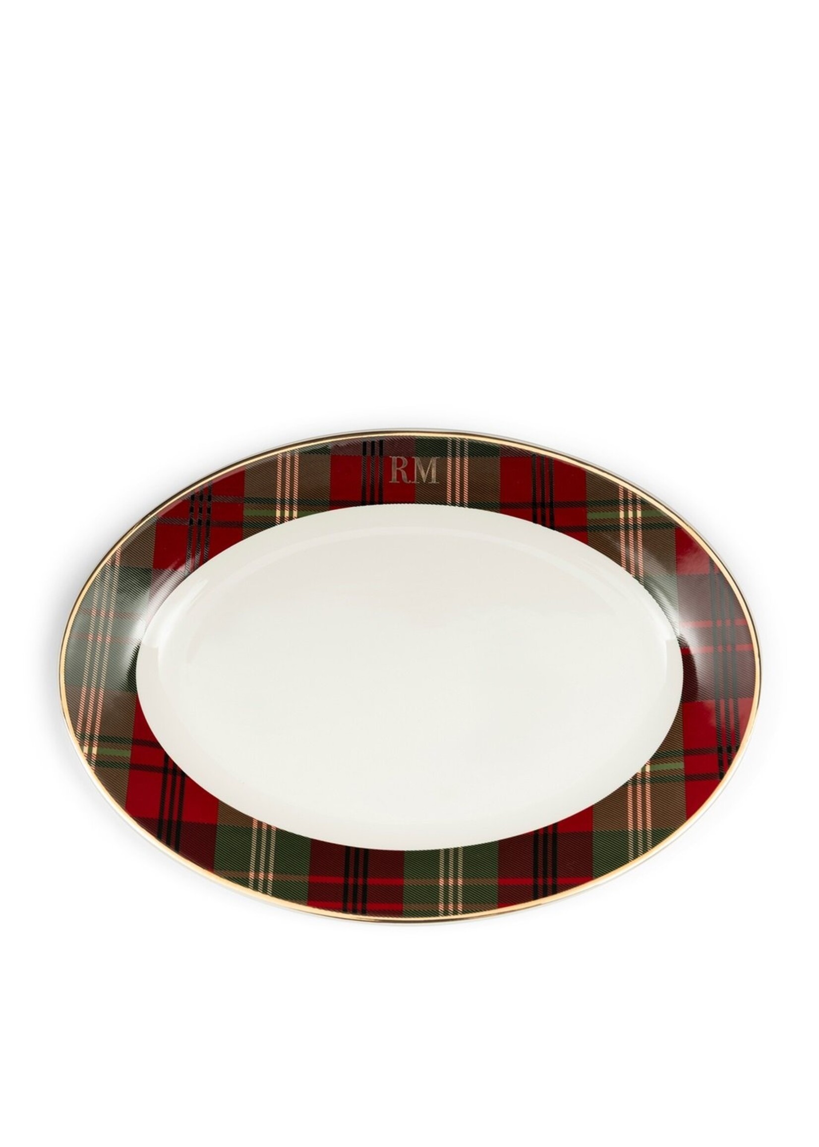 RM Classic Tartan Serving plate