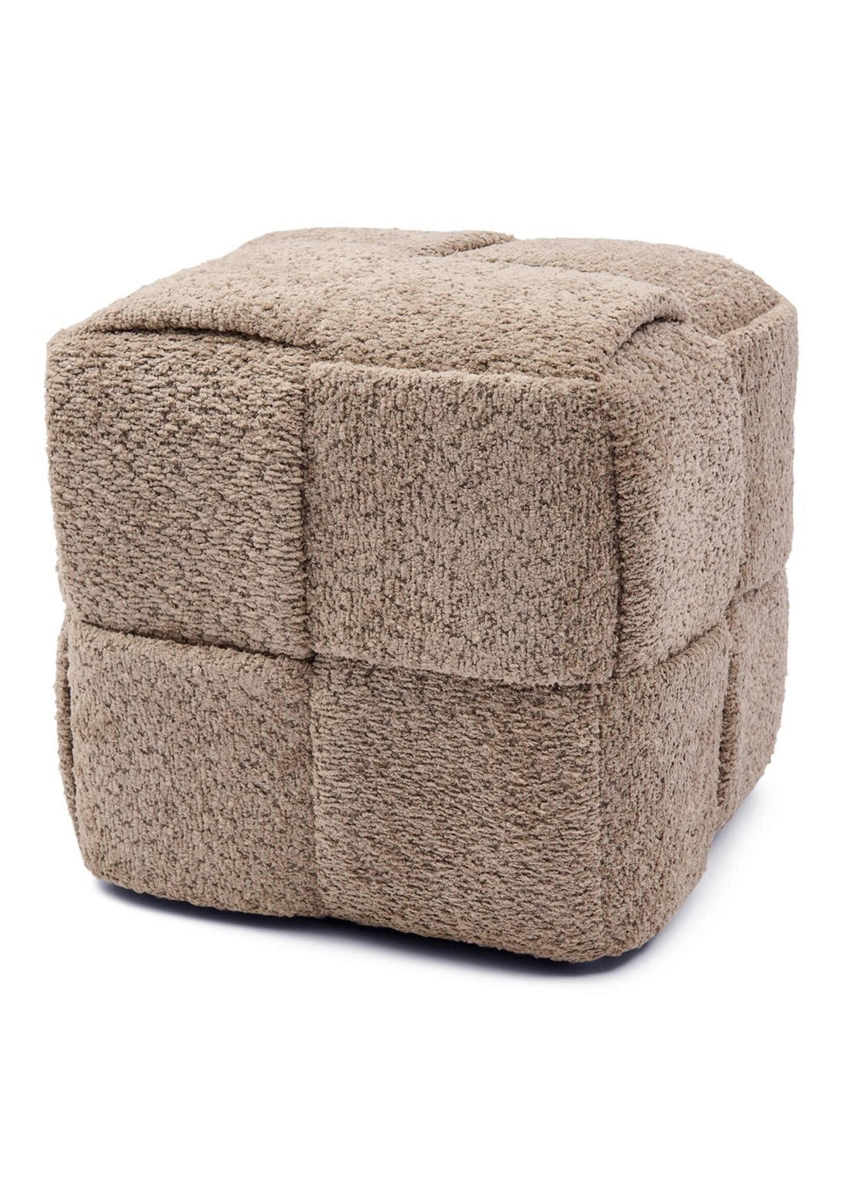 Riviera Maison Qbic Stool 40x45 Soft Walnut Riviera Maison