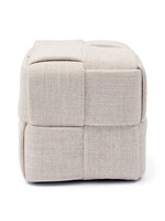 Riviera Maison Qbic Stool 40x45 Ant White Riviera Maison