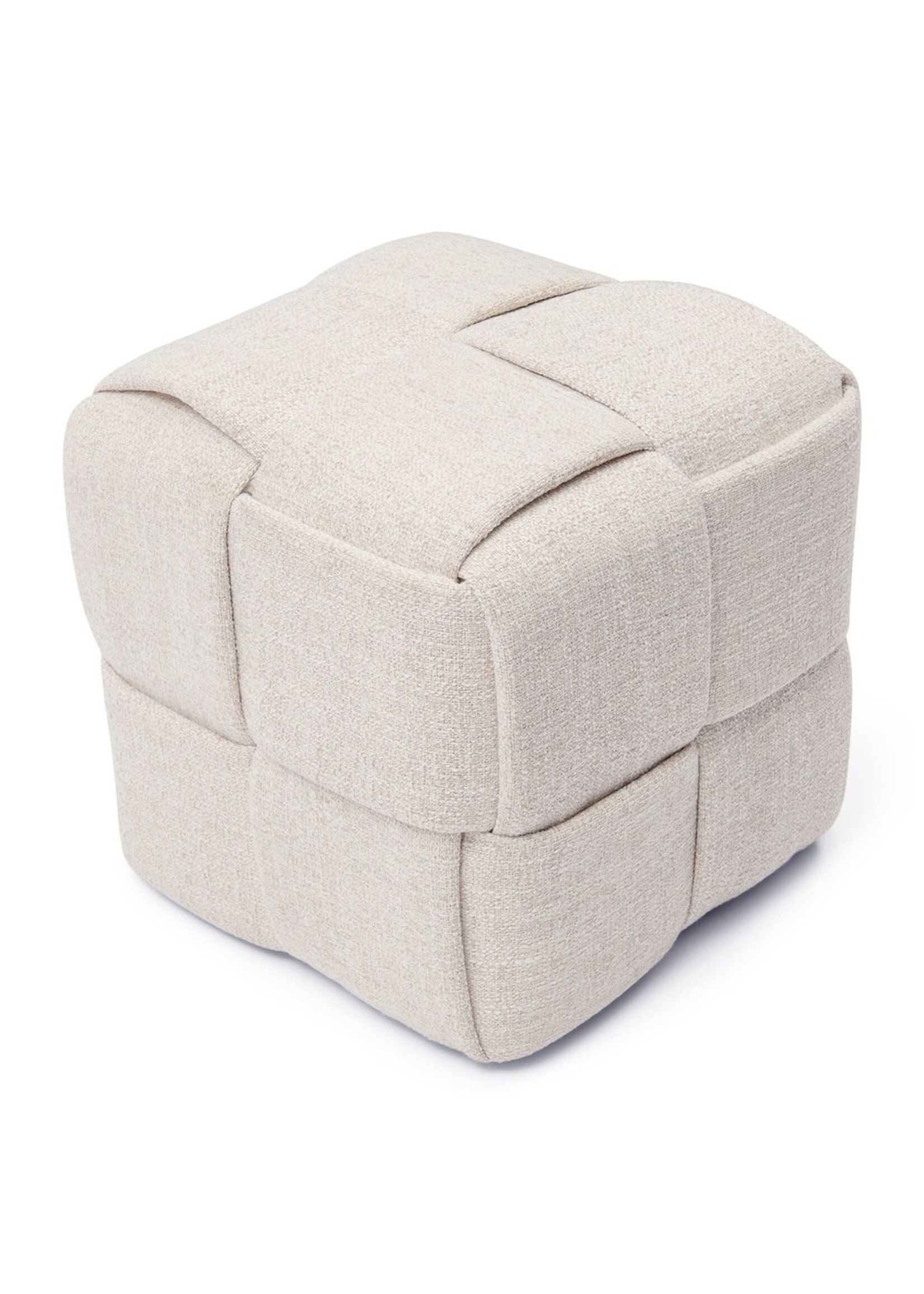 Riviera Maison Qbic Stool 40x45 Ant White Riviera Maison