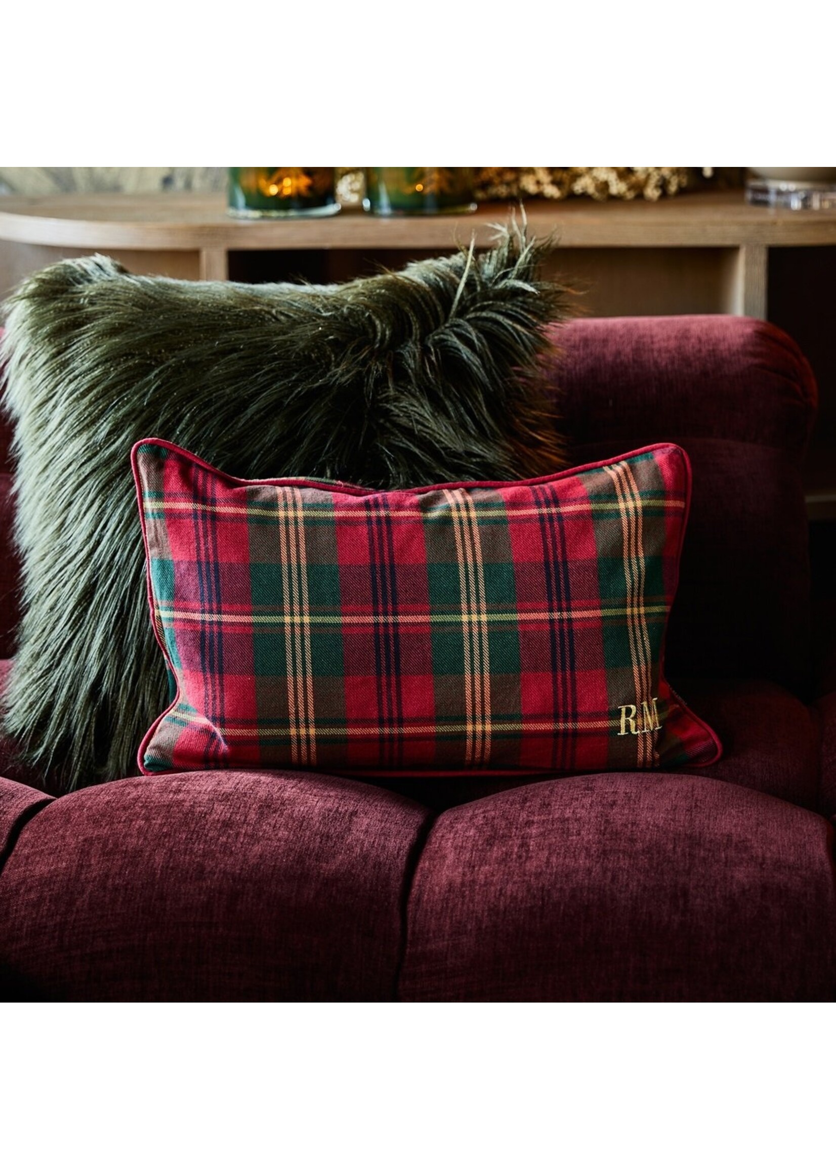Riviera Maison Riviera Maison Classic Tartan PillowCover 50x30