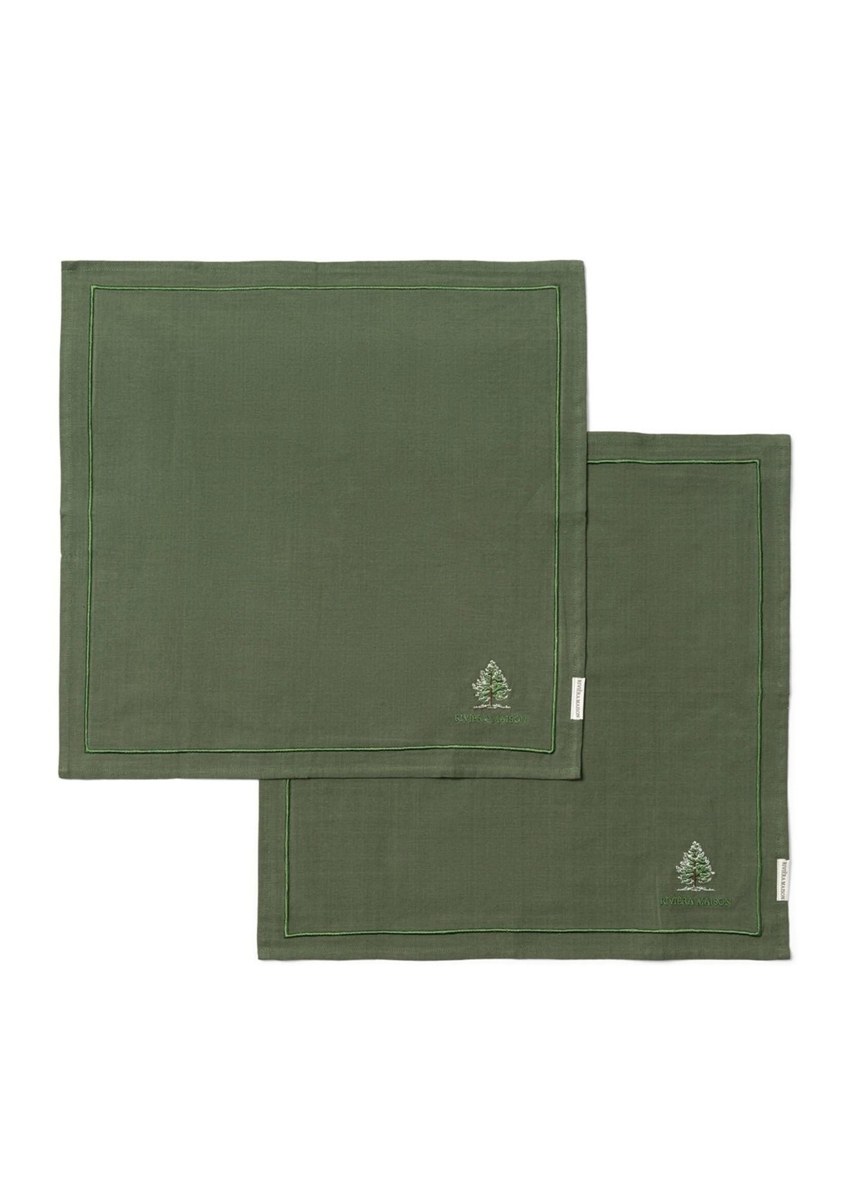 Riviera Maison Woodlands Tree Napkin Set of 2 Riviera Maison