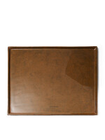 Ambre Tray L Forest Brown