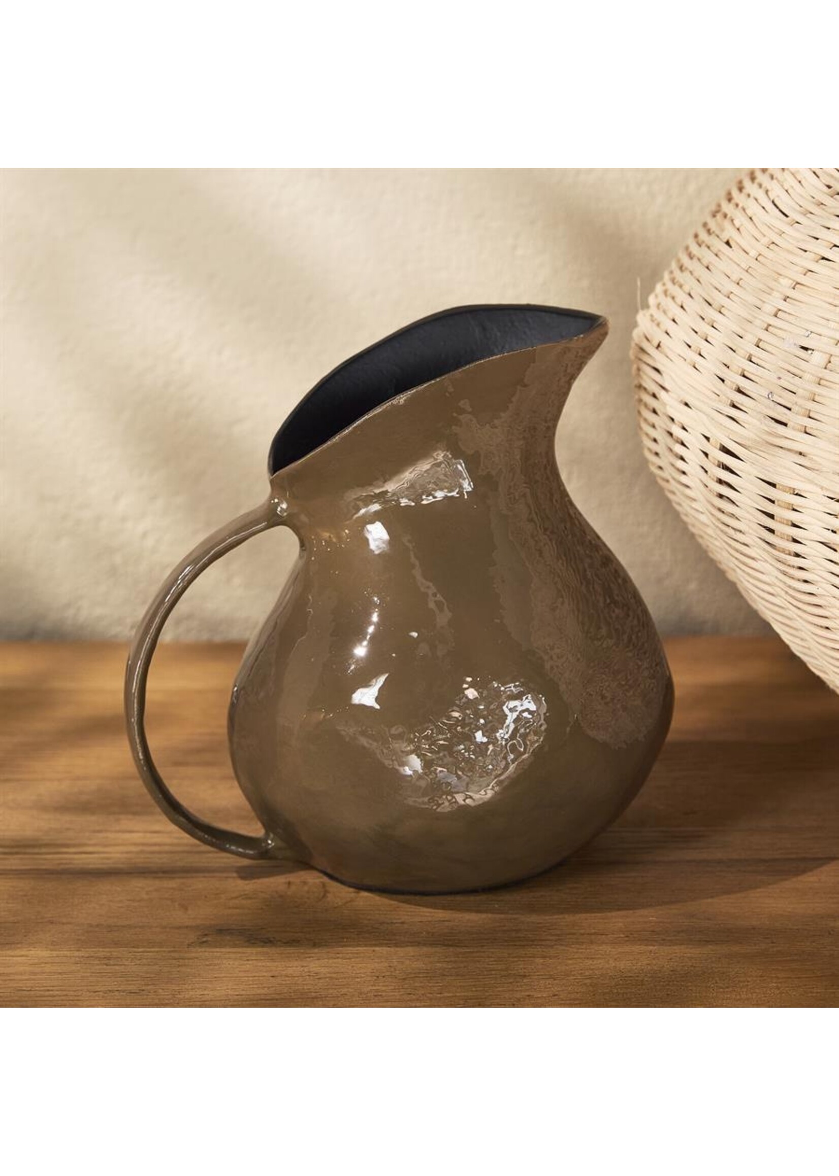Riviera Maison Seranova Vase Moss Green
