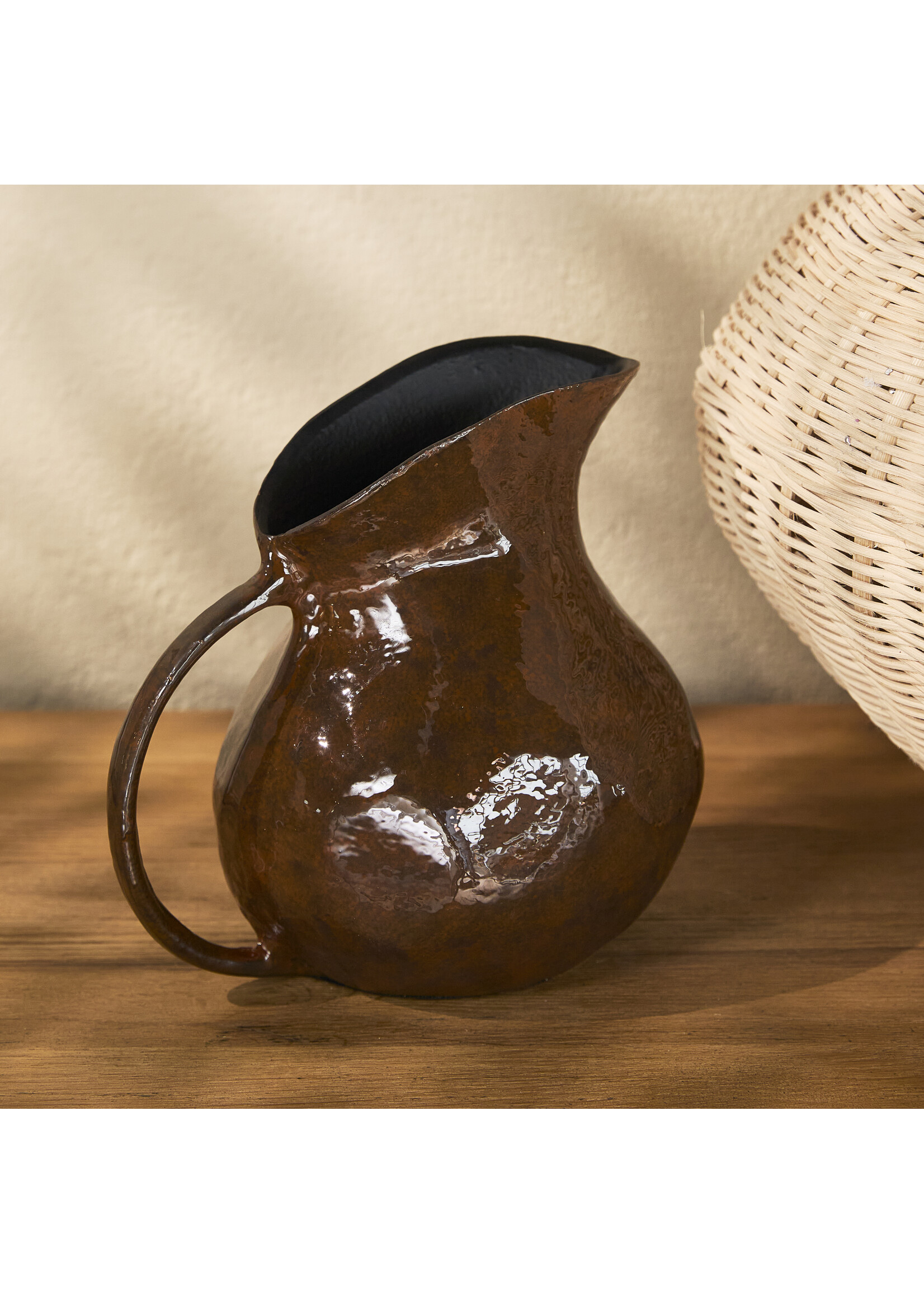 Riviera Maison Seranova Vase Forest Brown