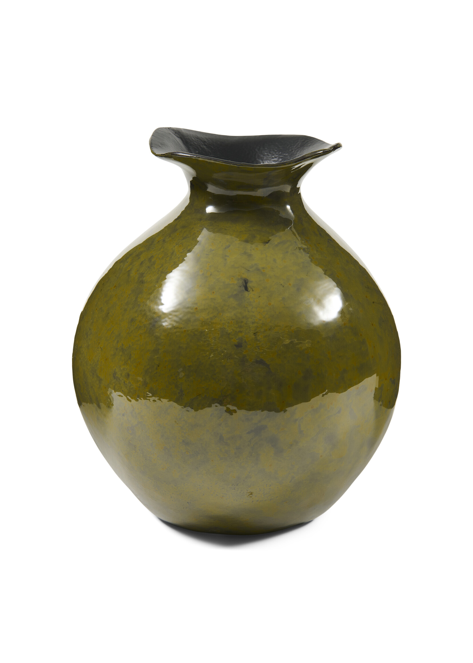 Riviera Maison Lunaro Vase Wide Forest Green