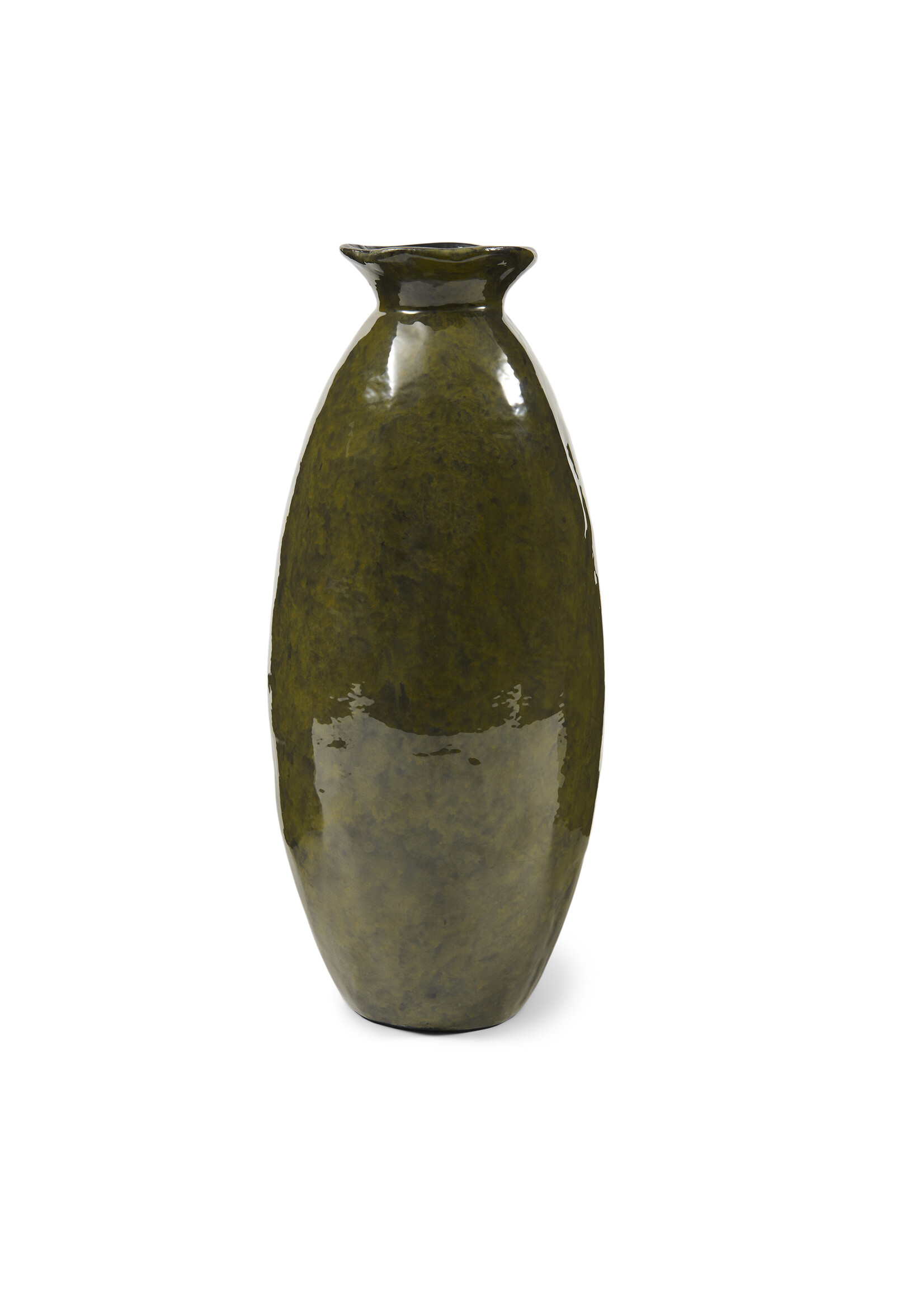 Riviera Maison Lunaro Vase Tall Forest Green