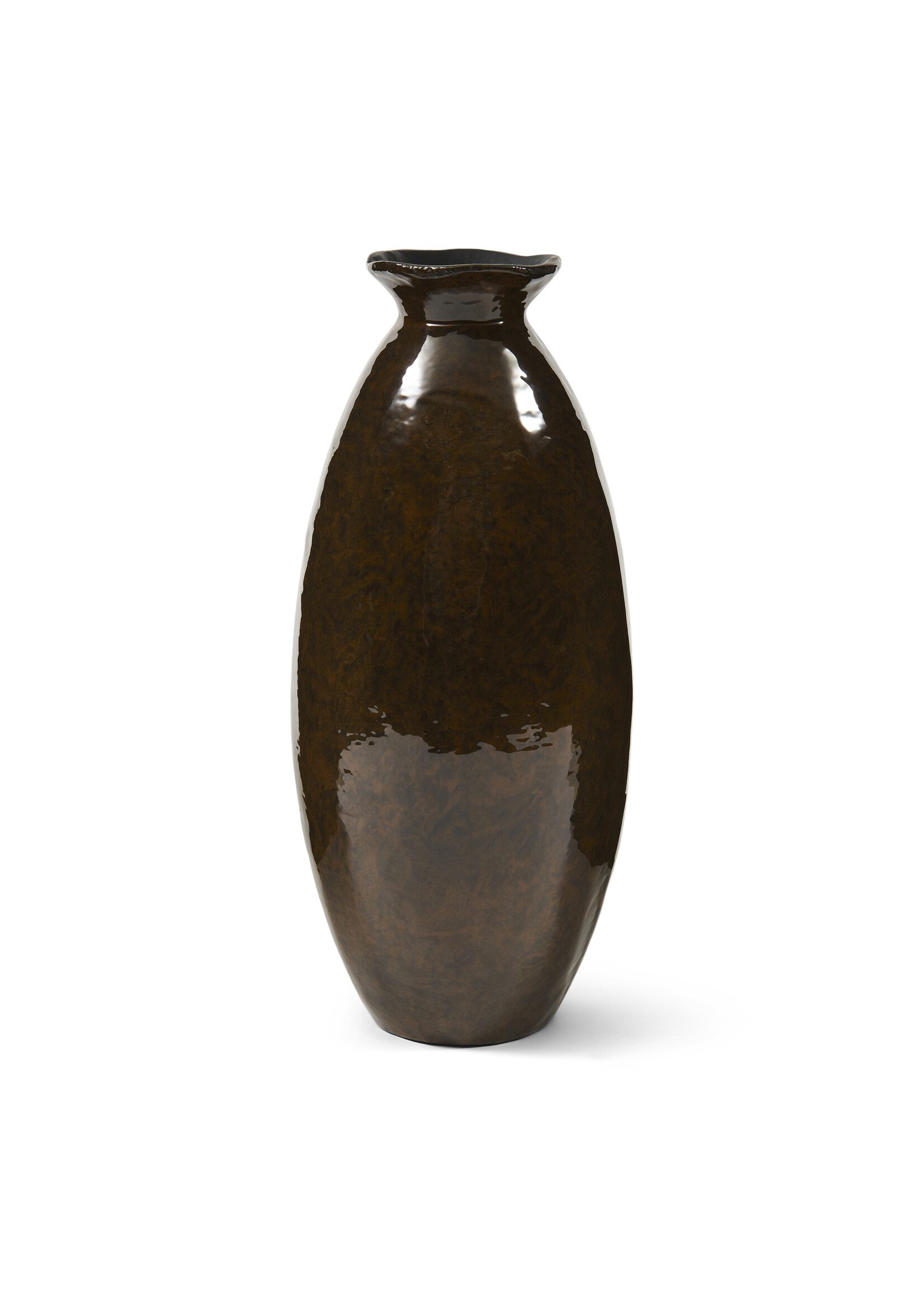 Riviera Maison Lunaro Vase Tall Forest Brown