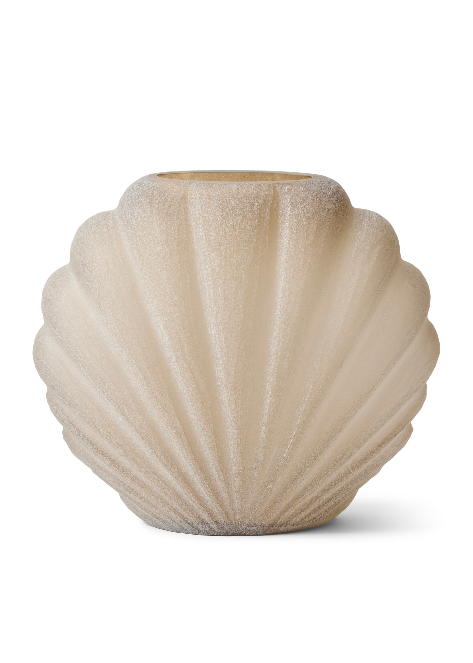 Riviera Maison FROSTED SHELL VASE M