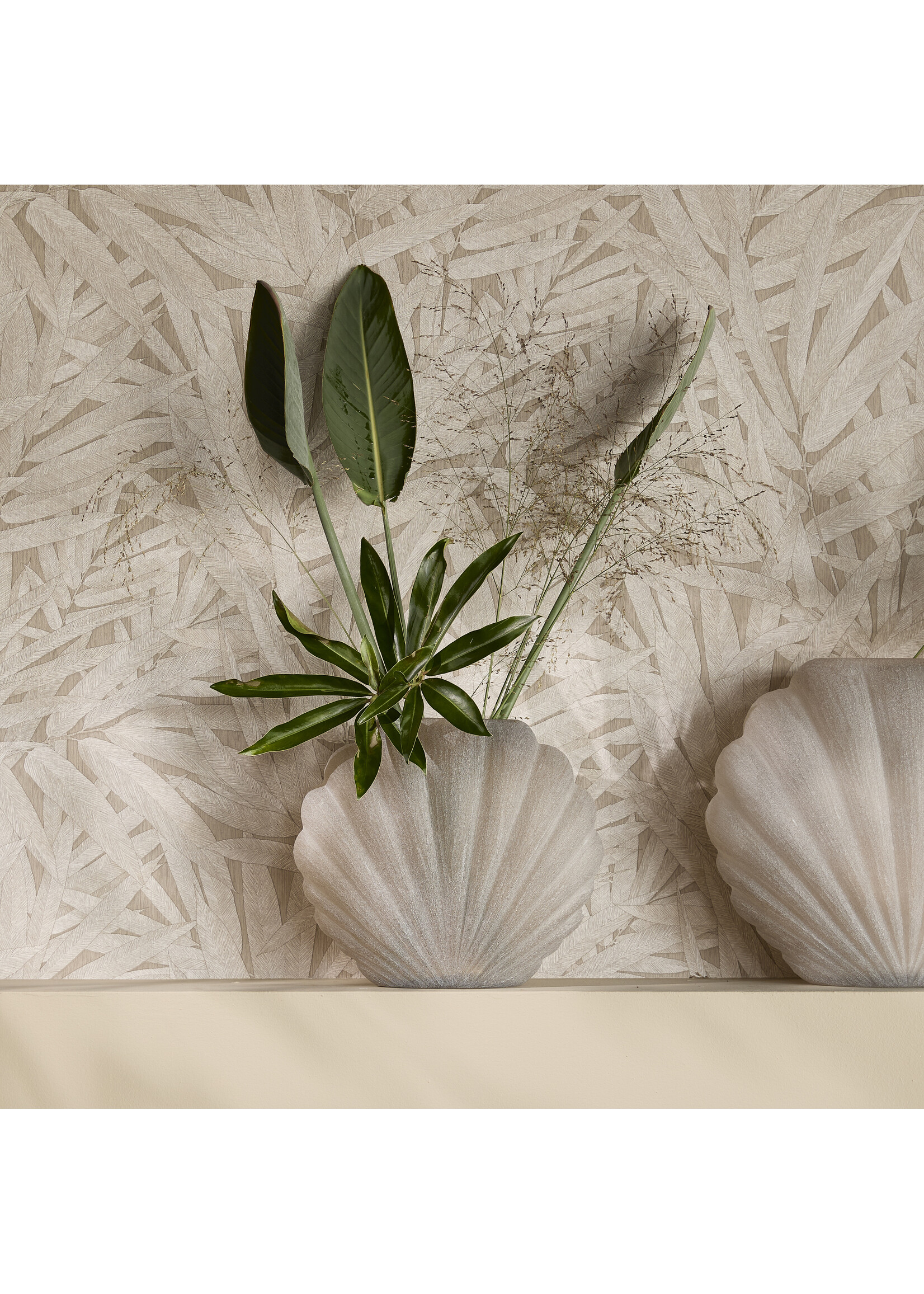 Riviera Maison FROSTED SHELL VASE M