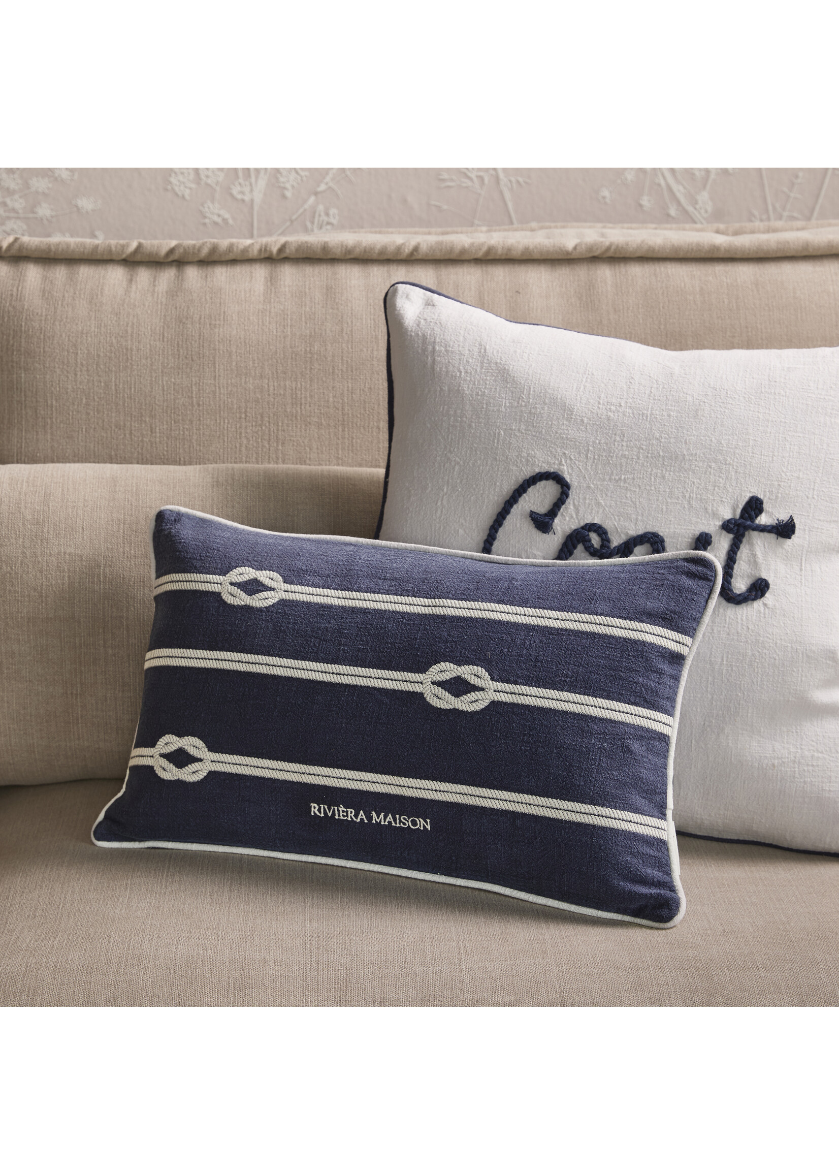 Riviera Maison Nordic Knot Pillow 50x30