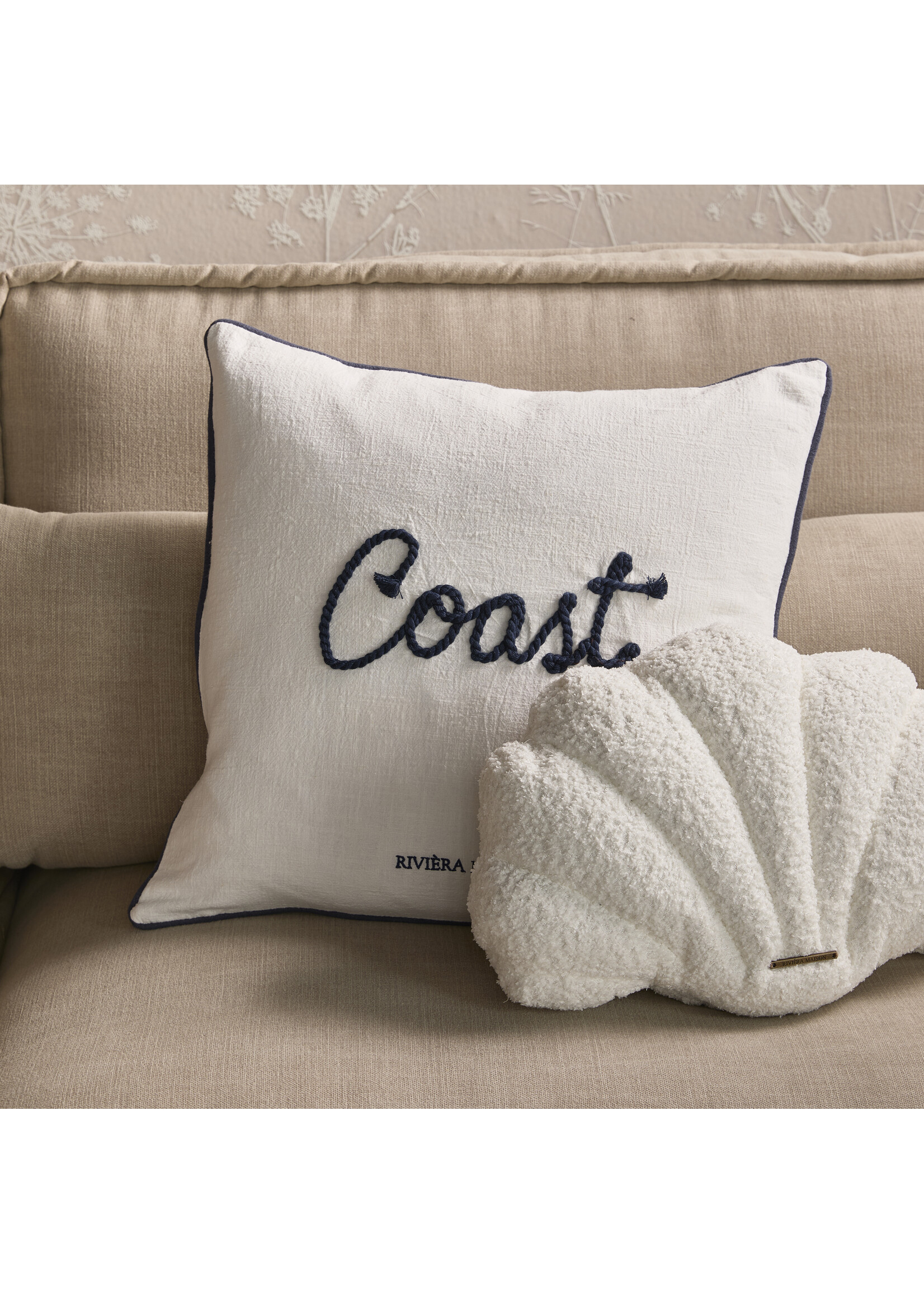 Riviera Maison Coastal Chic Pillow 50x50