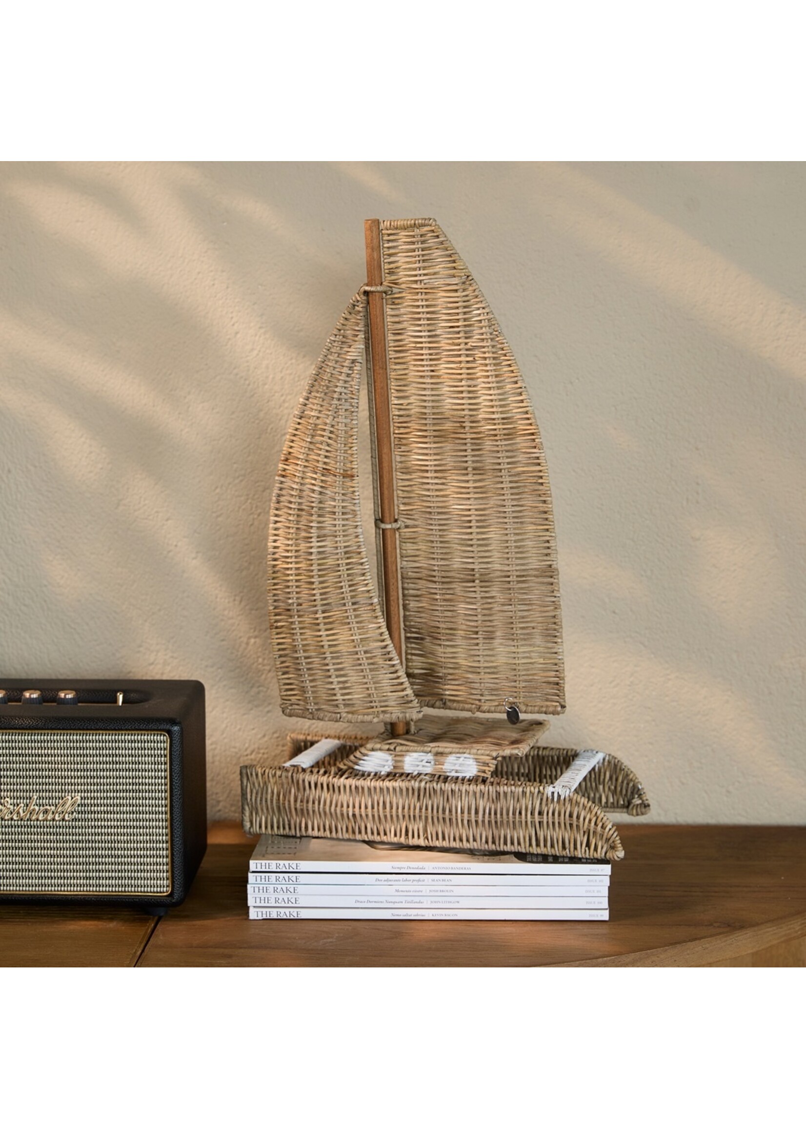 Riviera Maison Rustic Rattan Catamaran Decoration