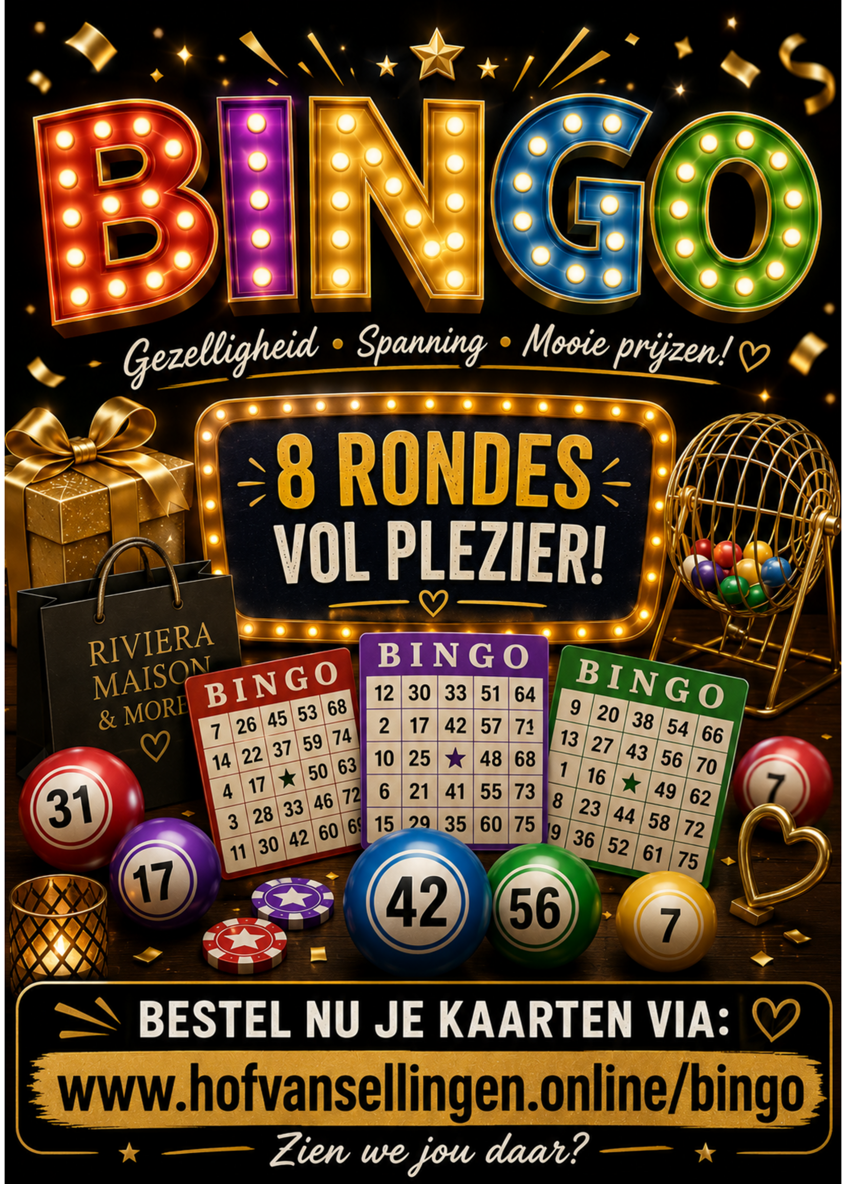 Bingokaart   23 AUGUSTUS  2026