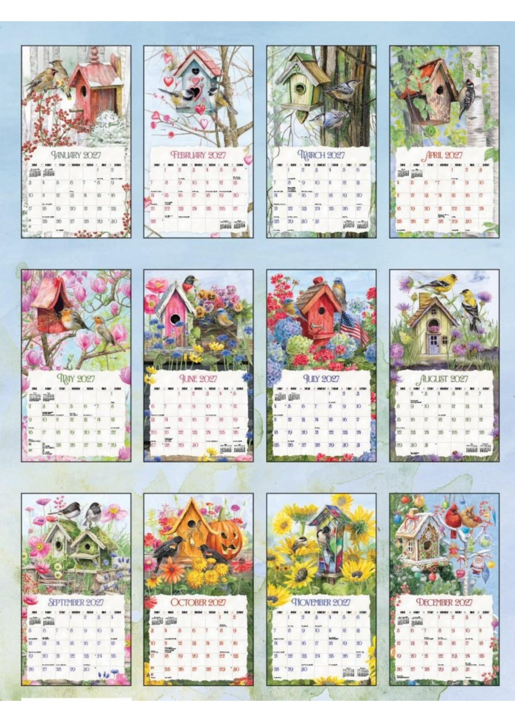 Lang Birdhouses  Lang Calendar 2027