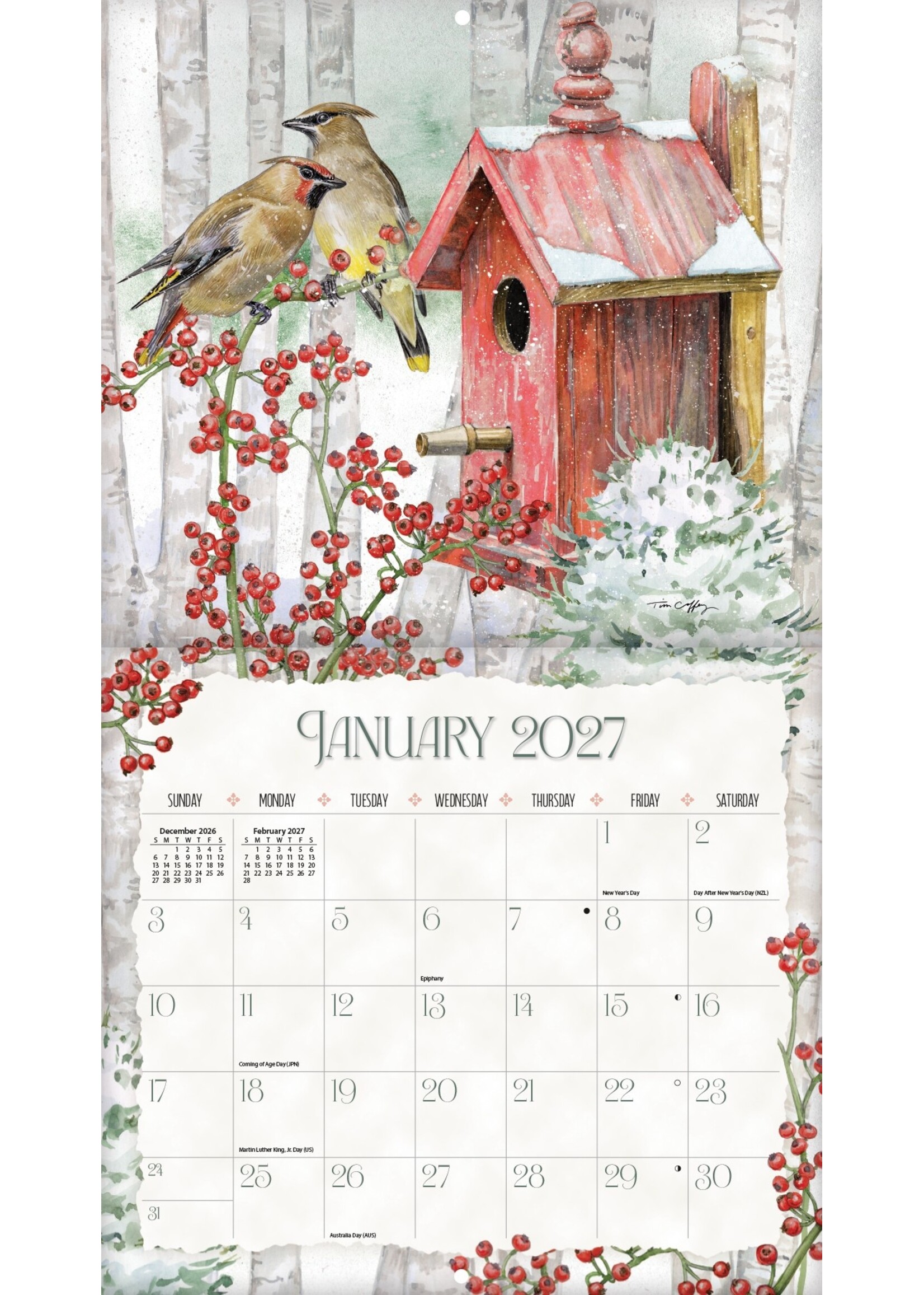 Lang Birdhouses  Lang Calendar 2027