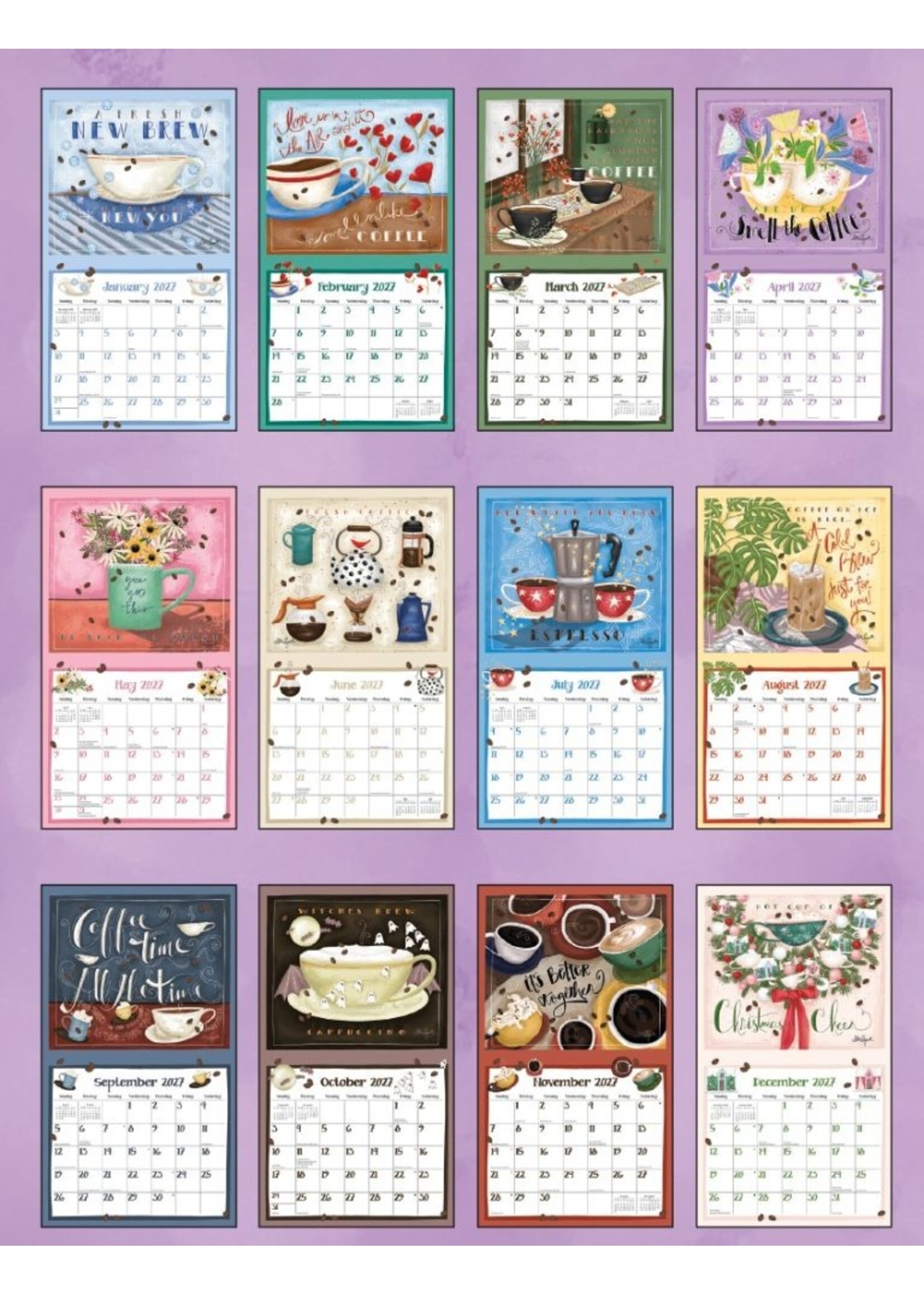 Lang Coffee Lang  Calendar 2027