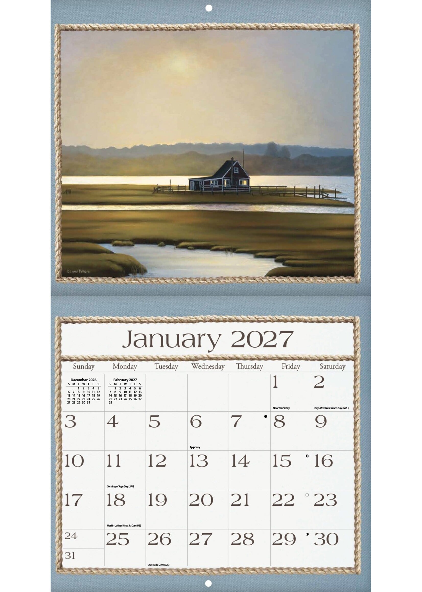 Lang Seaside Lang Calendar 2027
