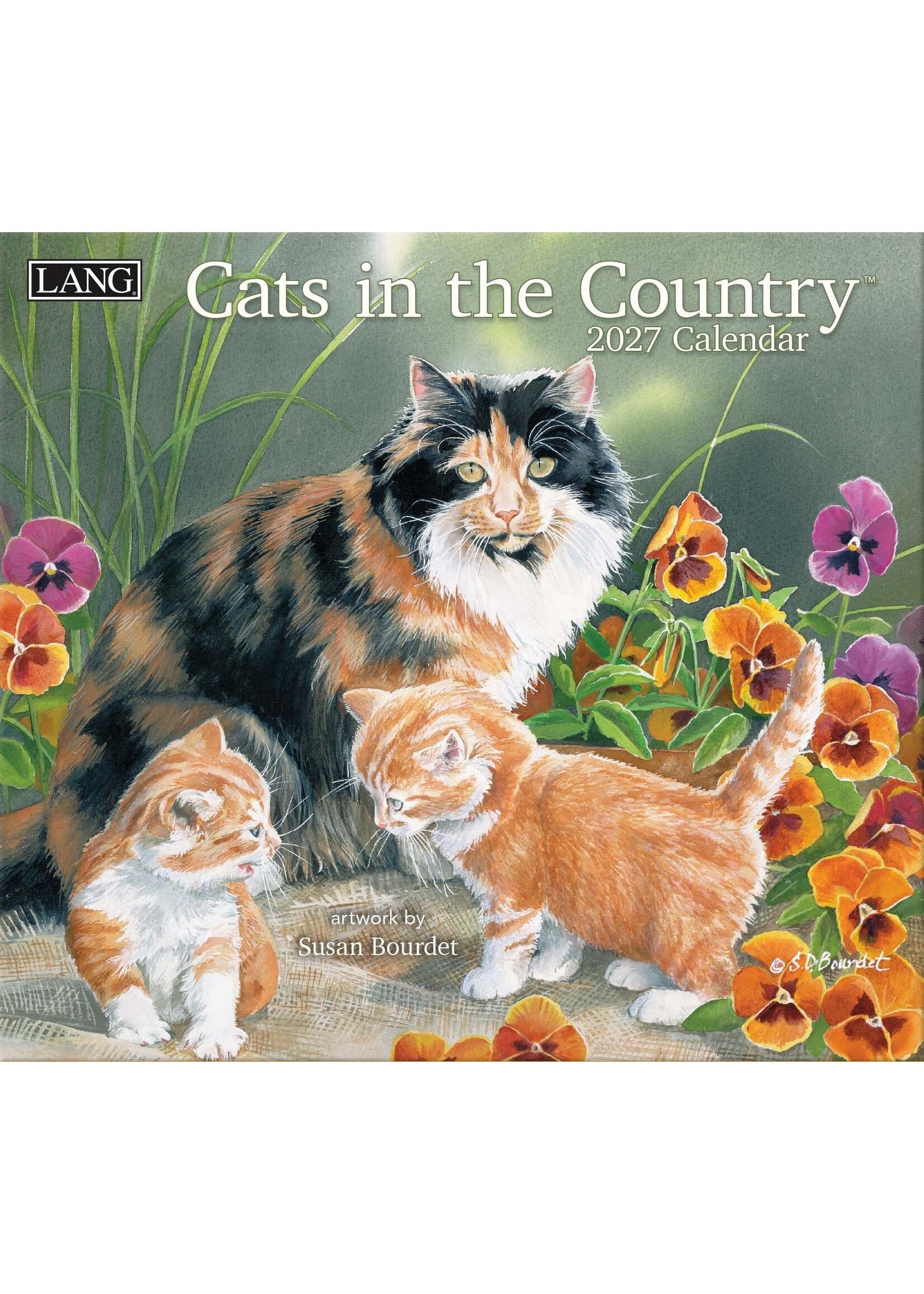 Lang Cats in the country Lang Calendar 2027