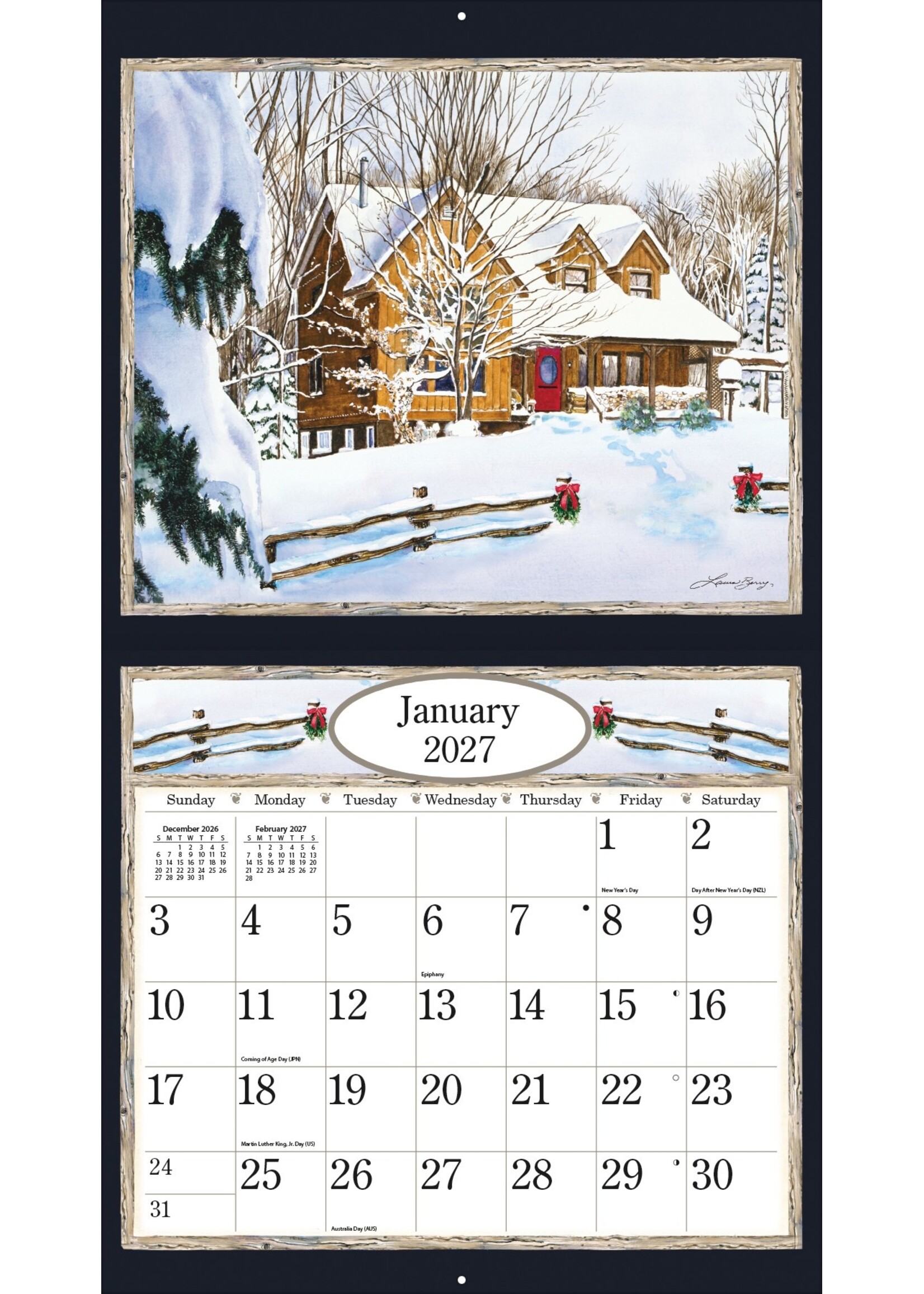 Lang Country Welcome Calendar 2027 Lang