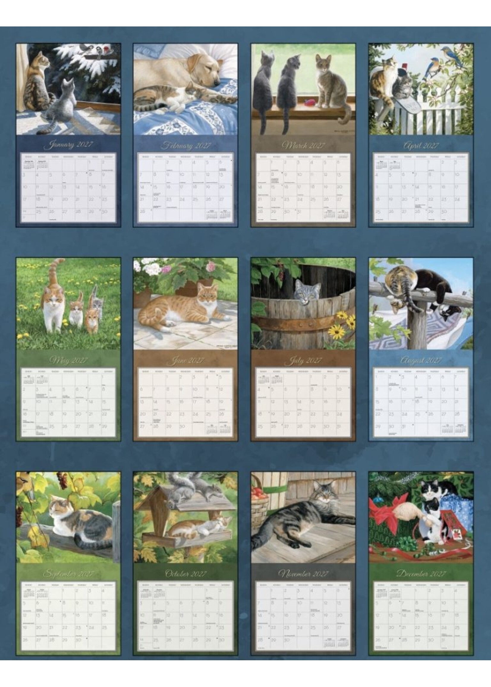 Lang Love of Cats Lang Calendar 2027