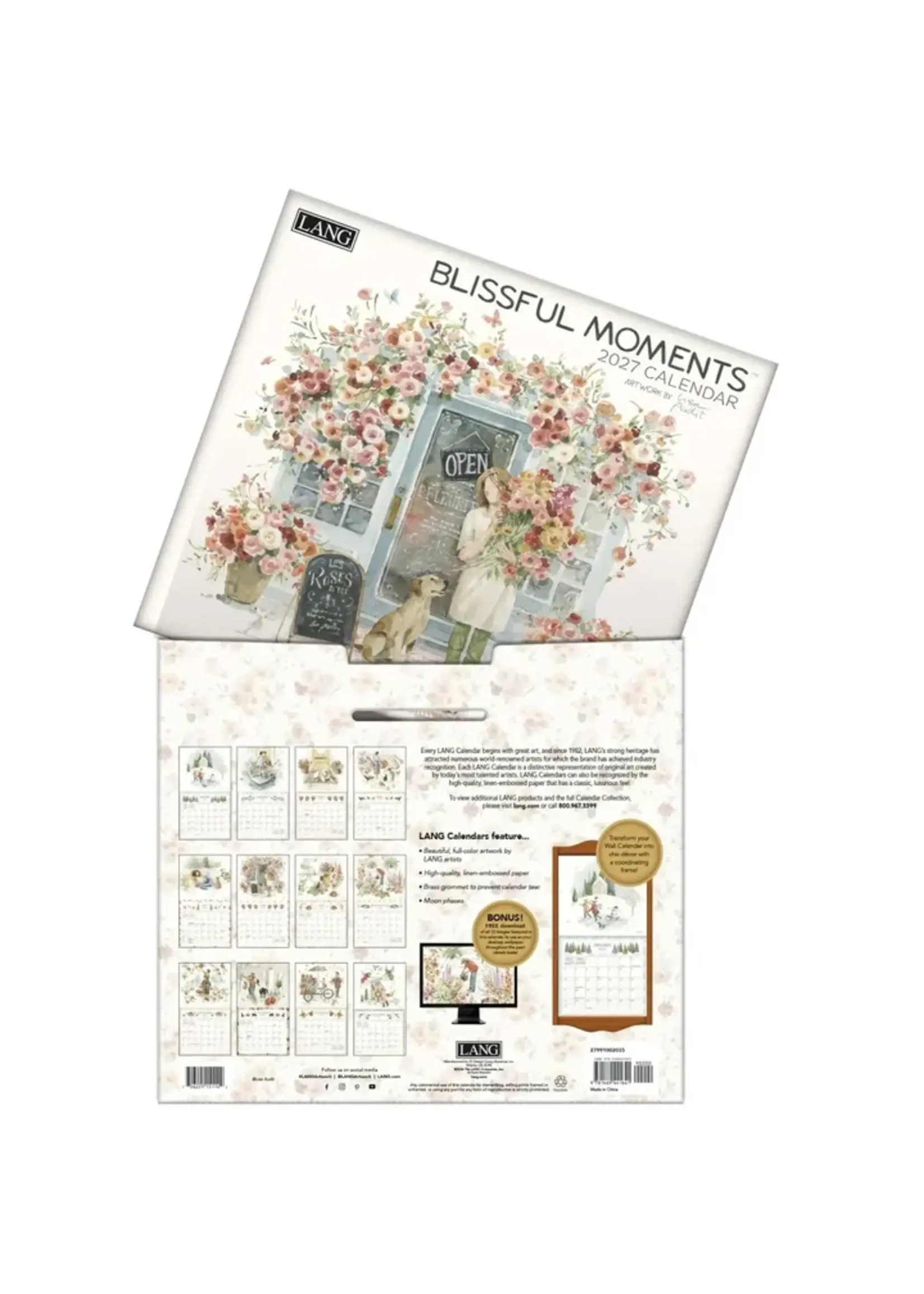 Lang Blissful Moments Lang Calendar 2027