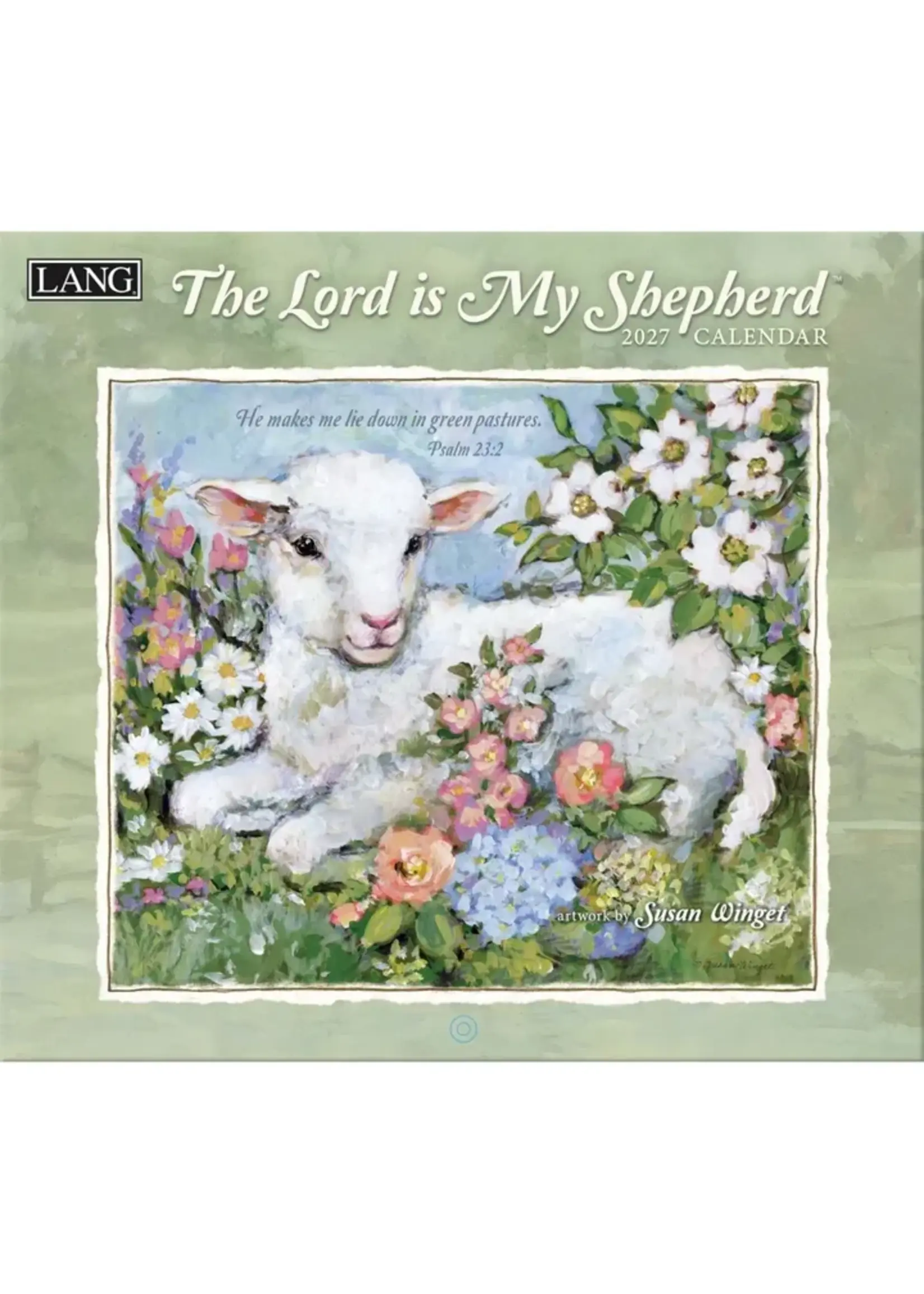 The lord is my Shephard Lang Calendar 2027