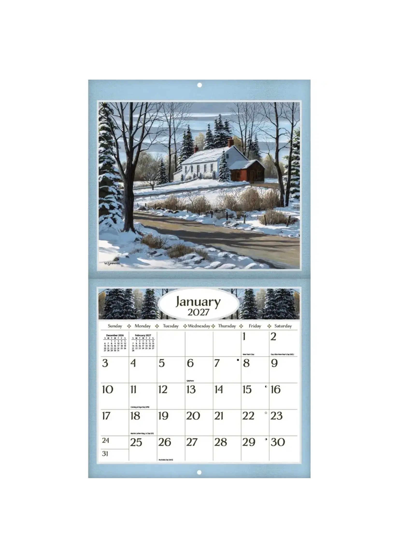 Lang Road Home Calendar 2027 Lang