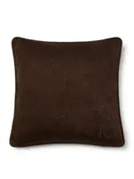 Riviera Maison Riviera Maison Orléa Pillow 50x50 coffee inclusief binnenkussen