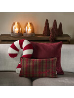 CANDY CANE BOX PILLOW