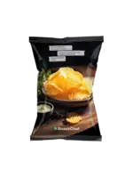 SnackChat Ribbelchips Zout