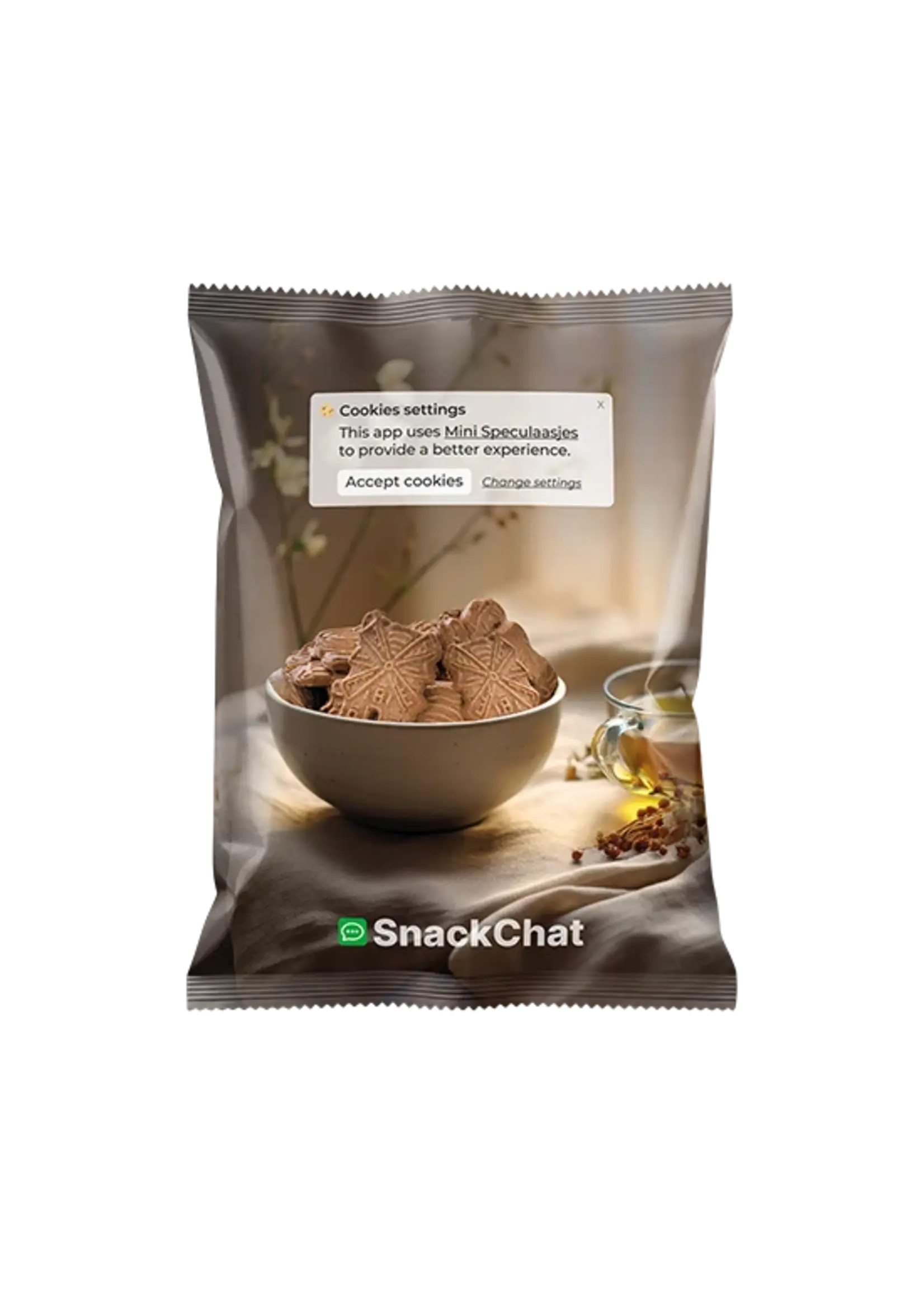 SnackChat Roomboter Mini Speculaasjes