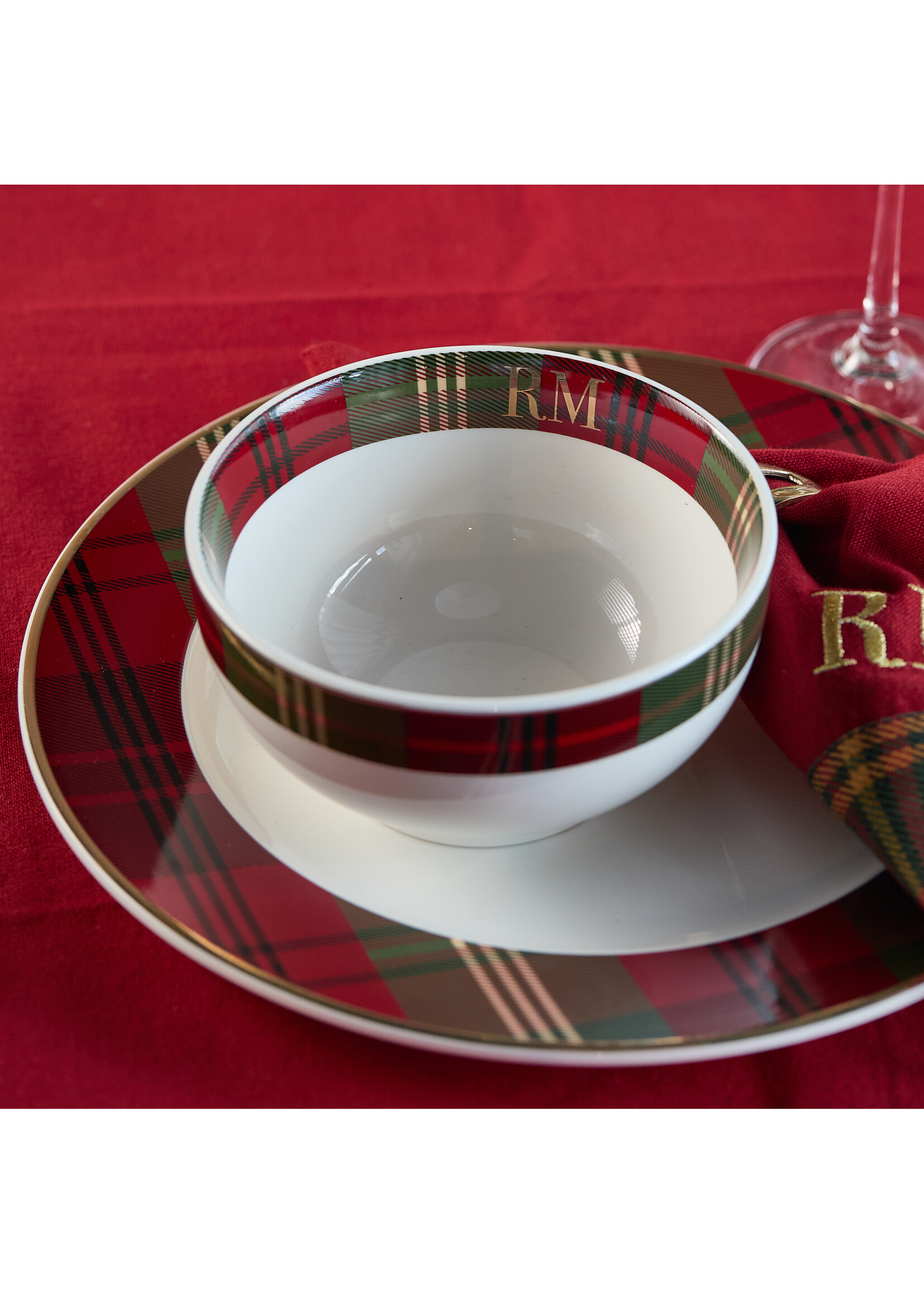 RM classic Tartan Bowl
