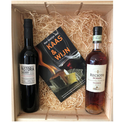 Kaas en wijn Sherry & Sweet gift