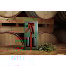 Guerrieri Relatiegeschenk 2 flessen in geschenkdoos met doorkijkvenster