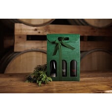 Guerrieri Relatiegeschenk 3 flessen in geschenkdoos met doorkijkvenster