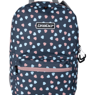 Storm Backpack O'Geez Hearts Pink  23