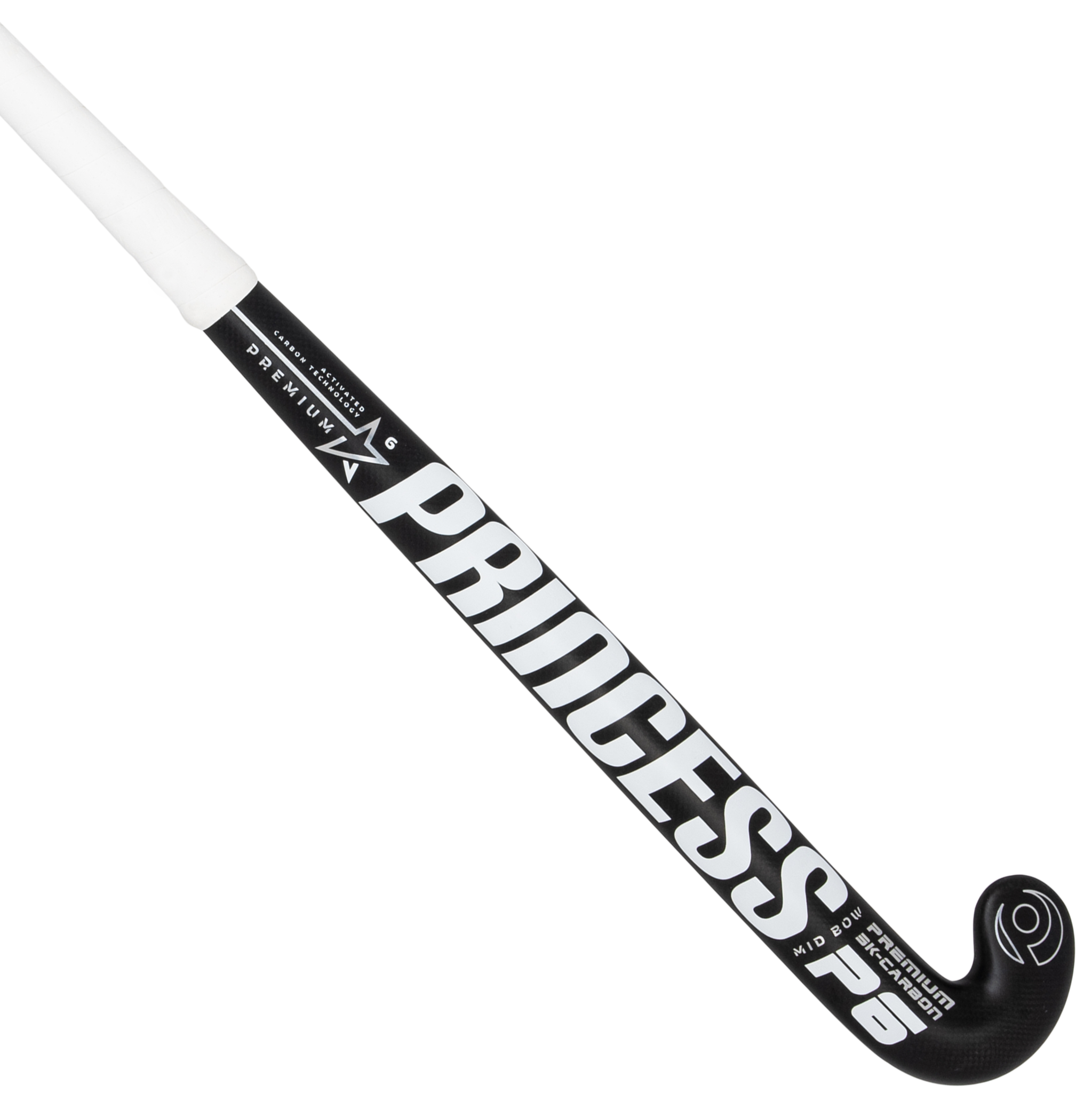 Princess Hockey Premium 6 STAR Black/White Mid Bow 23