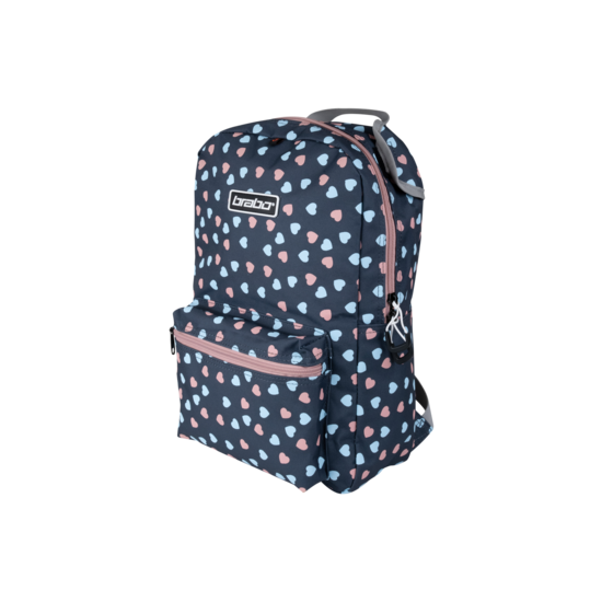 Brabo Storm Backpack O'Geez Hearts Pink  23