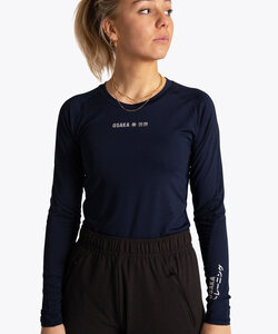 Baselayer longsleeve Dames Navy