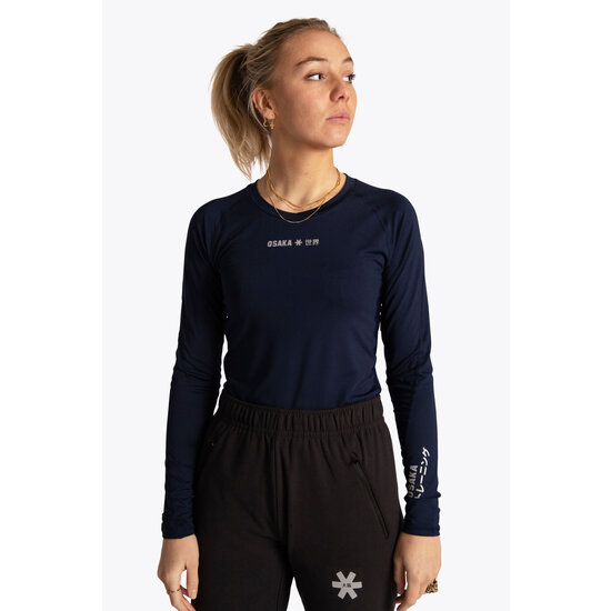Osaka Baselayer longsleeve Dames Navy