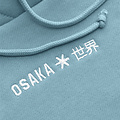 Osaka Unisex Hoodie Blue