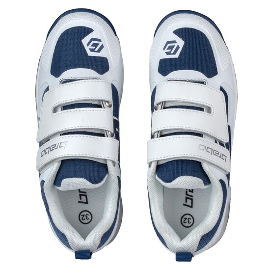 Brabo Shoe Velcro Force Navy/White JR