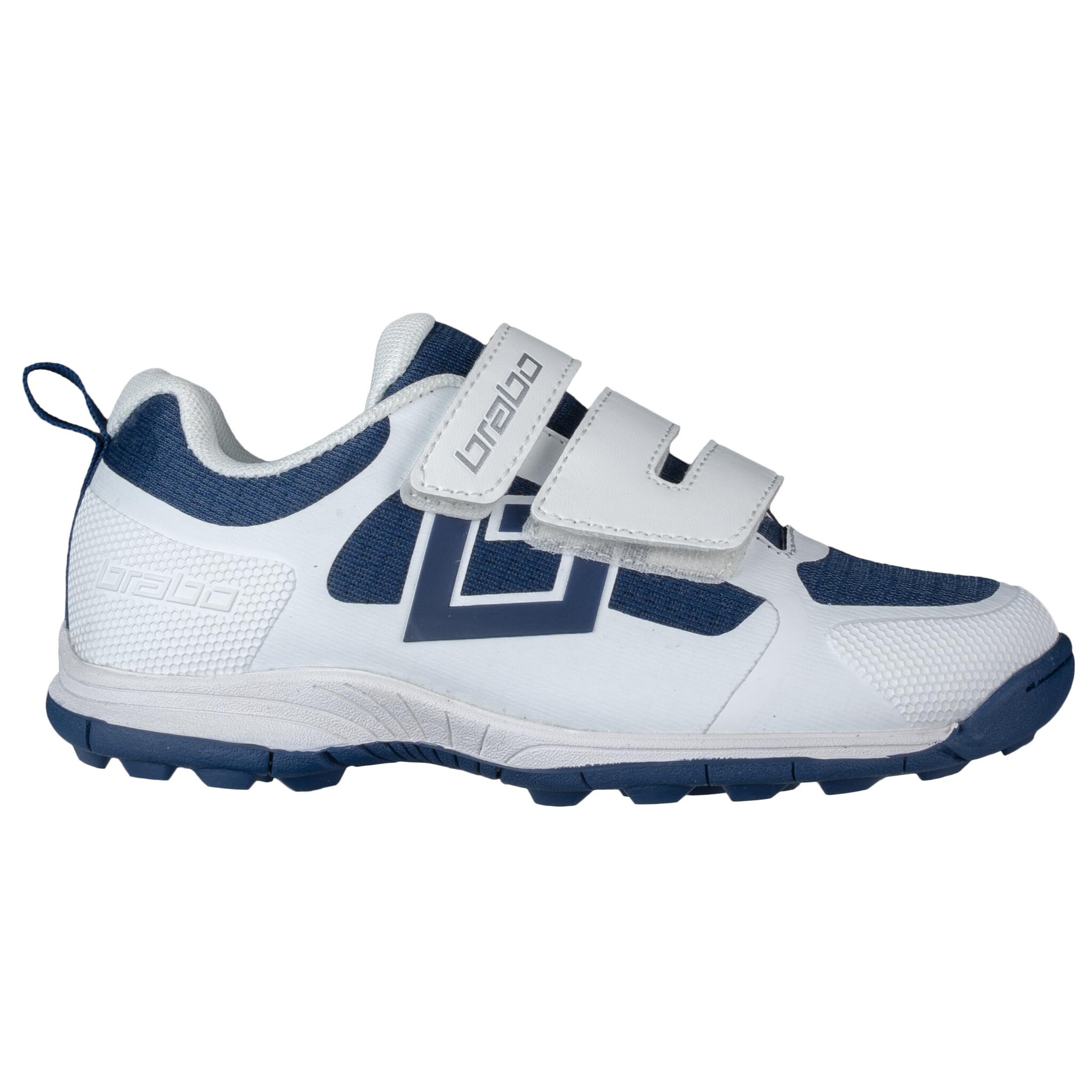 Brabo Shoe Velcro Force Navy/White JR