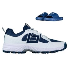 Shoe Tribute Navy/White +Slide JR