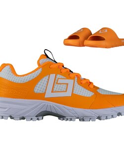 Shoe Tribute Orange/White +Slide JR